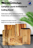 Darrahopens Home & Garden > Kitchenware Hello Kitchen Premium Natural Camphor Laurel Cutting Chopping Board (Plain)