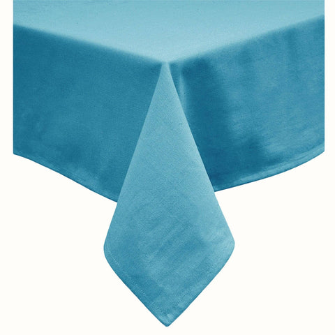 Darrahopens Home & Garden > Kitchenware Hoydu Cotton Blend Table Cloth 150cm x 225cm Oblong - Aqua