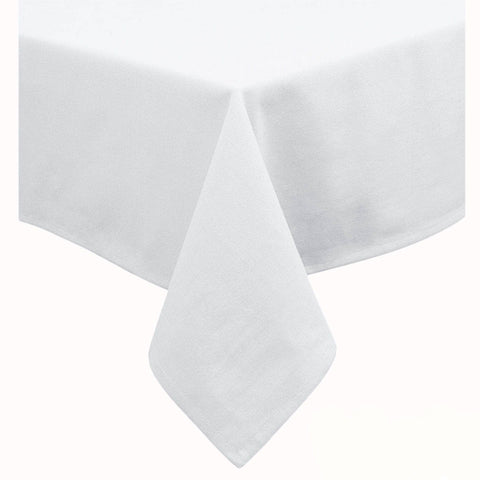 Darrahopens Home & Garden > Kitchenware Hoydu Cotton Blend Table Cloth 170cm x 360cm  - BRIGHT WHITE