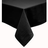 Darrahopens Home & Garden > Kitchenware Hoydu Cotton Blend Table Cloth 180cm Round - PIRATE BLACK