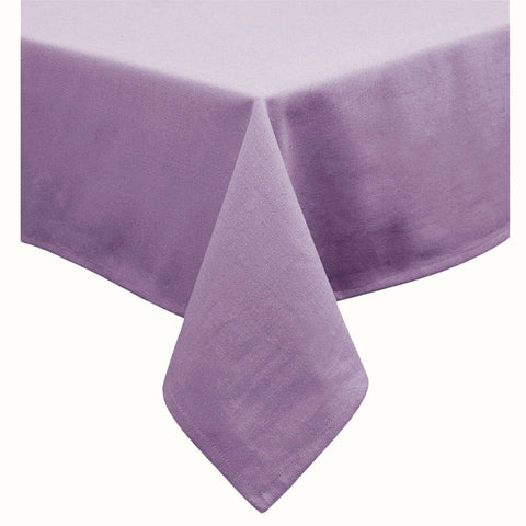 Darrahopens Home & Garden > Kitchenware Hoydu Cotton Blend Table Cloth Lavender Mist 150x225cm