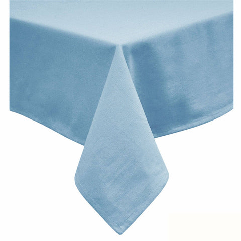 Darrahopens Home & Garden > Kitchenware Hoydu Cotton Blend Table Cloth Sky Blue 150x225cm