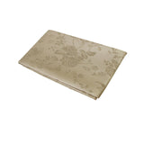 Darrahopens Home & Garden > Kitchenware Jacquard Table Cloth Roses Latte 135 x 180cm Rectangle