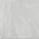 Darrahopens Home & Garden > Kitchenware Jacquard Tablecloth Rosa Ivory 135 x 180 cm