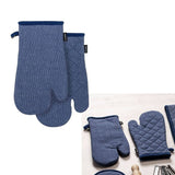 Darrahopens Home & Garden > Kitchenware Ladelle Eco Recycled Navy Set of 2 Oven Mitts 18 x 33 cm