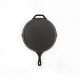 Darrahopens Home & Garden > Kitchenware Non-stick Frying Pan Cast Iron Steak Skillet Round BBQ Grill Cookware 30cm