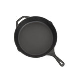 Darrahopens Home & Garden > Kitchenware Non-stick Frying Pan Cast Iron Steak Skillet Round BBQ Grill Cookware 30cm