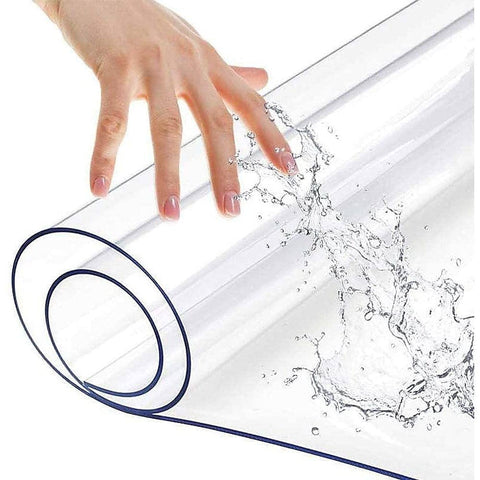 darrahopens Home & Garden > Kitchenware PVC Tablecloth Protector Table Cover Dining Table Cloth Plastic 2800x1170mm 2.0mm