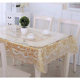 darrahopens Home & Garden > Kitchenware PVC Tablecloth Protector Table Cover Dining Table Cloth Plastic 2800x1170mm 2.0mm