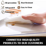 darrahopens Home & Garden > Kitchenware PVC Tablecloth Protector Table Cover Dining Table Cloth Plastic 2800x1170mm 2.0mm