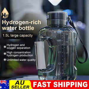 Darrahopens Home & Garden > Kitchenware Random Color Hydrogen Water Bottle 1.5L Hydrogen Rich Portable Rich Hydrogen Water Generator