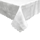 Darrahopens Home & Garden > Kitchenware Rosie Off White Luxury Jacquard Tablecloth 150 x 210 cm