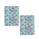 Darrahopens Home & Garden > Kitchenware Set of 2 Jardin Peony Cotton Kitchen Tea Towels 50 x 70 cm