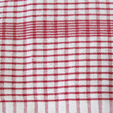 Darrahopens Home & Garden > Kitchenware Set of 3 Jumbo Cotton Checkered Tea Towels 60 x 90 cm Red