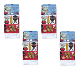 Darrahopens Home & Garden > Kitchenware Set of 4 Microfibre Printed Tea Towels BBQ Corn