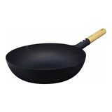 Darrahopens Home & Garden > Kitchenware Takumi Premium Magma Plate Cast Iron Wok - Made in Japan - 30cm