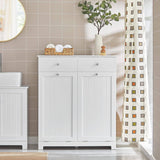 Darrahopens Home & Garden > Laundry & Cleaning 2-Drawer-2-Door-Laundry-Cabinet