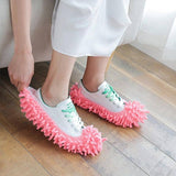 Darrahopens Home & Garden > Laundry & Cleaning 2 Pair Lazy Mop Slipper Floor Polishing Cleaning Sock Shoe Mopping Slipper Cover