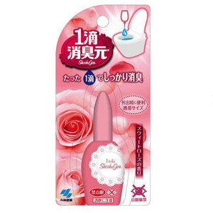 Darrahopens Home & Garden > Laundry & Cleaning [6-PACK] KOBAYASHI Japan One-Drop Toilet Deodorant 20mL, Sweet Rose Scent