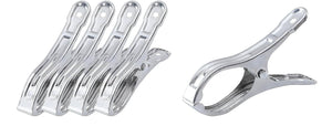 Darrahopens Home & Garden > Laundry & Cleaning 6x STAINLESS STEEL CLOTHES PEGS Laundry Clips Washing Line Clothespin