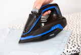 Darrahopens Home & Garden > Laundry & Cleaning Cordless Steam Iron w/ Ceramic Soleplate, 360 degree Charging Base, Self-Cleaning