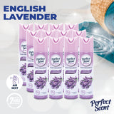 Darrahopens Home & Garden > Laundry & Cleaning Perfect Scent 24PCE Air Freshener Room Spray/Mist English Lavender Scent 200g