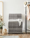 Darrahopens Home & Garden > Laundry & Cleaning SONGMICS Laundry Hamper with Lid and Wheels 140L Grey