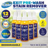 Darrahopens Home & Garden > Laundry & Cleaning X-tra Kleen 12PCE Exit Pre-Wash Stain Removing Spray Unscented 125ml