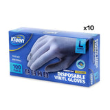 Darrahopens Home & Garden > Laundry & Cleaning Xtra Kleen 1000PCE Disposable Gloves Latex & Powder Free Food Safe L Size