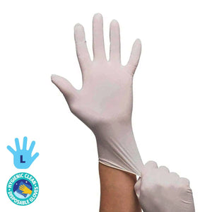 Darrahopens Home & Garden > Laundry & Cleaning Xtra Kleen 1000PCE Disposable Gloves Latex & Powder Free Food Safe L Size