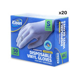 Darrahopens Home & Garden > Laundry & Cleaning Xtra Kleen 1000PCE Disposable Gloves Latex & Powder Free Food Safe Size S