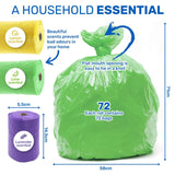 Darrahopens Home & Garden > Laundry & Cleaning Xtra Kleen 1296PCE Kitchen Tidy Bin Liners Large Scented Tear Leak Proof 35L