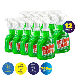 Darrahopens Home & Garden > Laundry & Cleaning Xtra Kleen 12PCE Bathroom Anti-Bacterial Cleaner Powerful Disinfectant 750ml