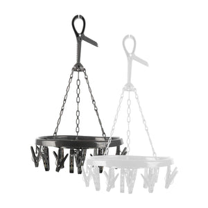 Darrahopens Home & Garden > Laundry & Cleaning Xtra Kleen 12PCE Hanging Clothes Airer Rotating Portable Pegs Attached