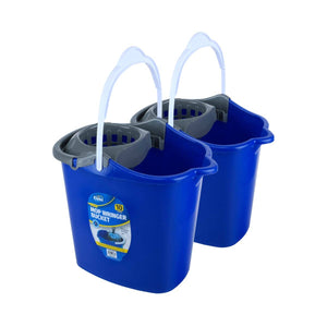 Darrahopens Home & Garden > Laundry & Cleaning Xtra Kleen 12PCE Mop Bucket With Removable Wringer Easy Pour Spout 10L