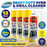 Darrahopens Home & Garden > Laundry & Cleaning Xtra Kleen 12PCE Oven & Grill Cleaner Fast Acting Spray Formula 396g