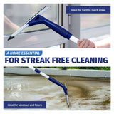 Darrahopens Home & Garden > Laundry & Cleaning Xtra Kleen 12PCE Window Squeegee Telescopic Handle Streak Free 72 - 107cm