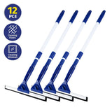 Darrahopens Home & Garden > Laundry & Cleaning Xtra Kleen 12PCE Window Squeegee Telescopic Handle Streak Free 72 - 107cm