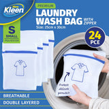 Darrahopens Home & Garden > Laundry & Cleaning Xtra Kleen 24PCE Laundry Wash Bags Delicate Garments Size Small 25 x 30cm