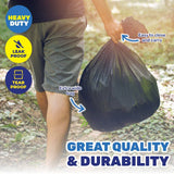 Darrahopens Home & Garden > Laundry & Cleaning Xtra Kleen 360PCE 56L Garbage Bin Liners Large Tear & Leak Proof 63 x 90cm