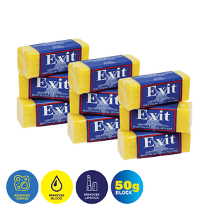 Darrahopens Home & Garden > Laundry & Cleaning Xtra Kleen 60PCE Exit Soap Instant Stain Remover Blocks Unscented 50g