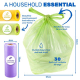 Darrahopens Home & Garden > Laundry & Cleaning Xtra Kleen 720PCE 35L Kitchen Tidy Bags Large Scented With Handles 58 x 71cm