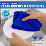 Darrahopens Home & Garden > Laundry & Cleaning Xtra Kleen 72PCE Microfibre Cloths Lint Free Highly Absorbent 30 x 30cm