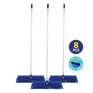 Darrahopens Home & Garden > Laundry & Cleaning Xtra Kleen 8PCE Exterior Broom Multi Surface Extra Wide Design 1.45m x 45cm