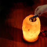 Darrahopens Home & Garden > Lighting 12V 12W 1-2kg Himalayan Pink Salt Diffuser Essential Oil Lamp Aromatherapy On/Off