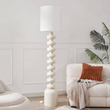 Darrahopens Home & Garden > Lighting Rory White Floor Lamp