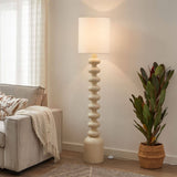 Darrahopens Home & Garden > Lighting Rory White Floor Lamp