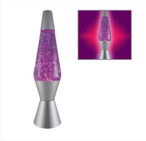 darrahopens Home & Garden > Lighting Silver/Purple Diamond Glitter Lamp