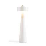 Darrahopens Home & Garden > Lighting Tristan Sculptured White Floor Lamp