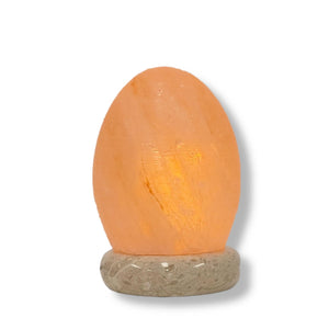 Darrahopens Home & Garden > Lighting USB Himalayan Salt Lamp - Egg Cone Carved Shape Pink Crystal Rock LED Light